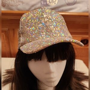 Sequined Ballcap